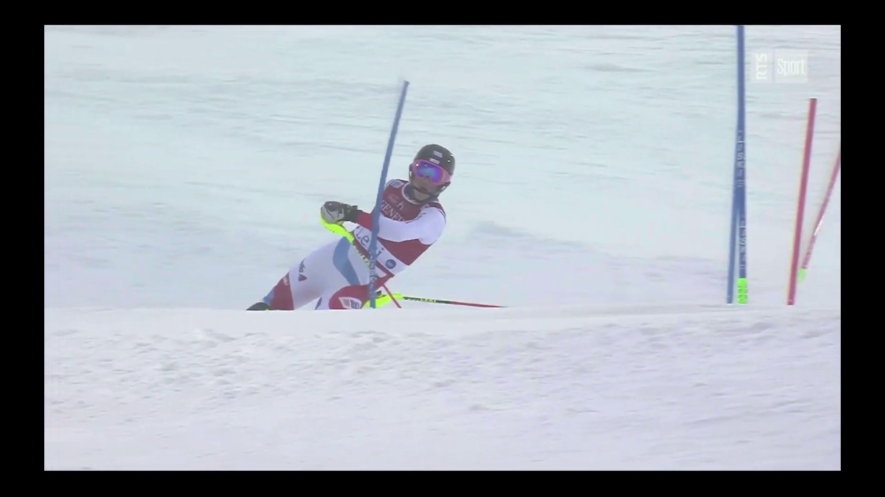 Tanguy Nef 1st run Levi slalom NOV2019